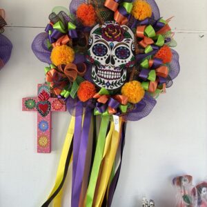corona de dia de muertos